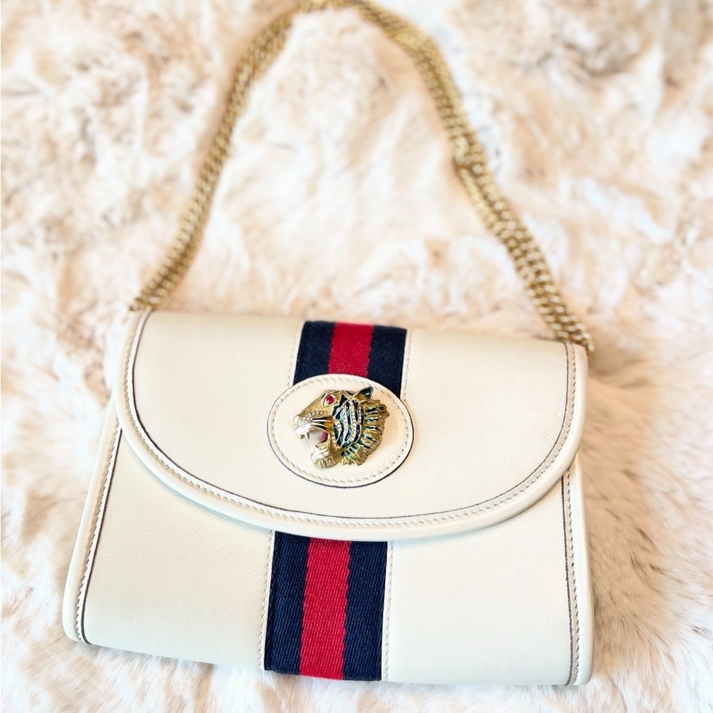 GG mini Rajah Leather Shoulder bag